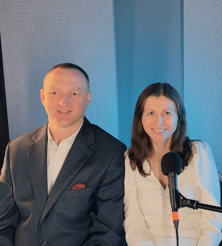 Andrzej i Roksana na różańcu w Teobańkologii