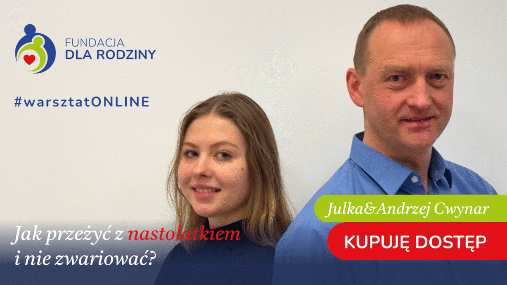 Andrzej i Julia na zdjęciu
